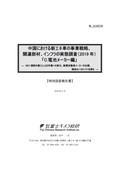 中国における新エネ車の事業戦略、関連部材…