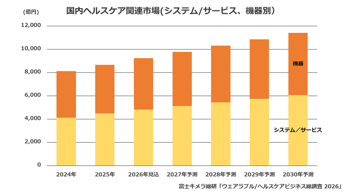 国内ヘルスケア関連市場